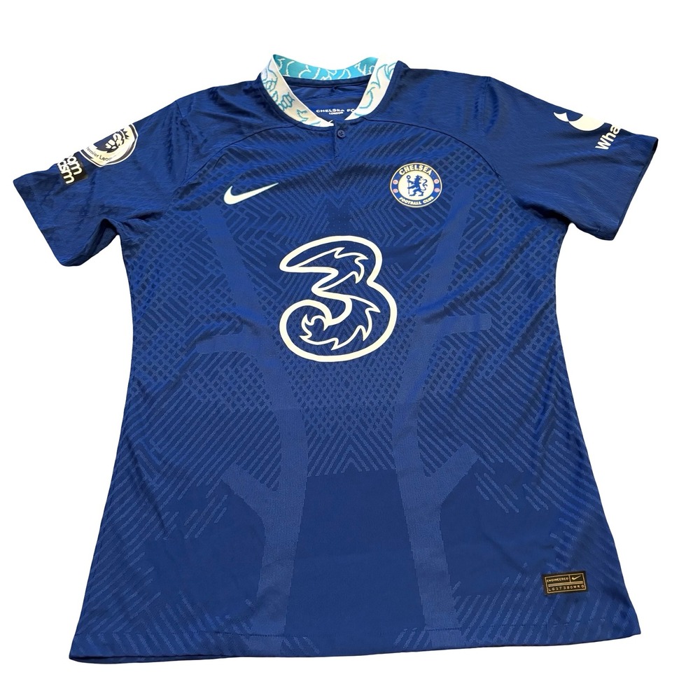 Nike Chelsea FC 2022-23 Enzo Fernandez Authentic Home Jersey Blue CV7891-428 XL